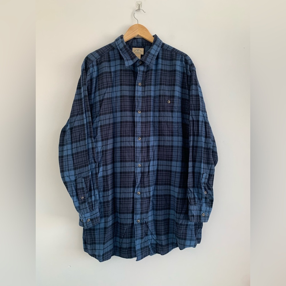 Blue Mountain XLT dark blue flannel